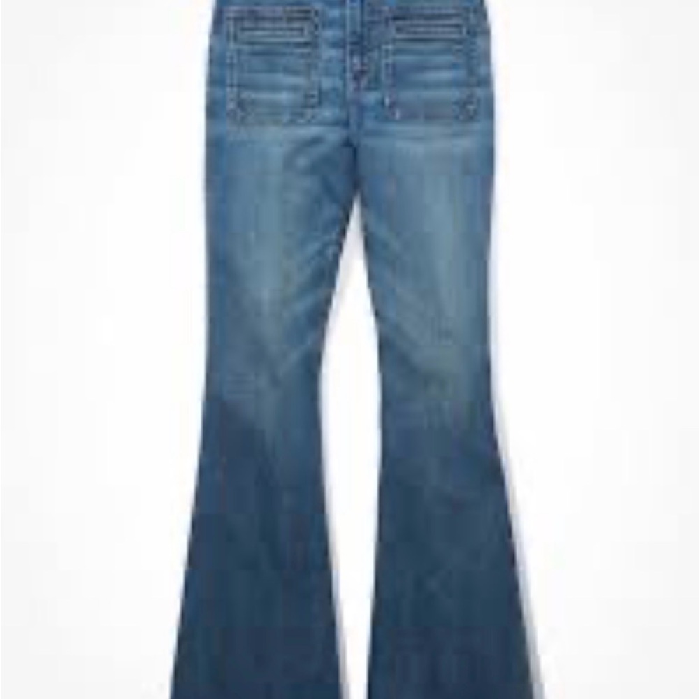 American Eagle Outfitters Blue Flare Jeans